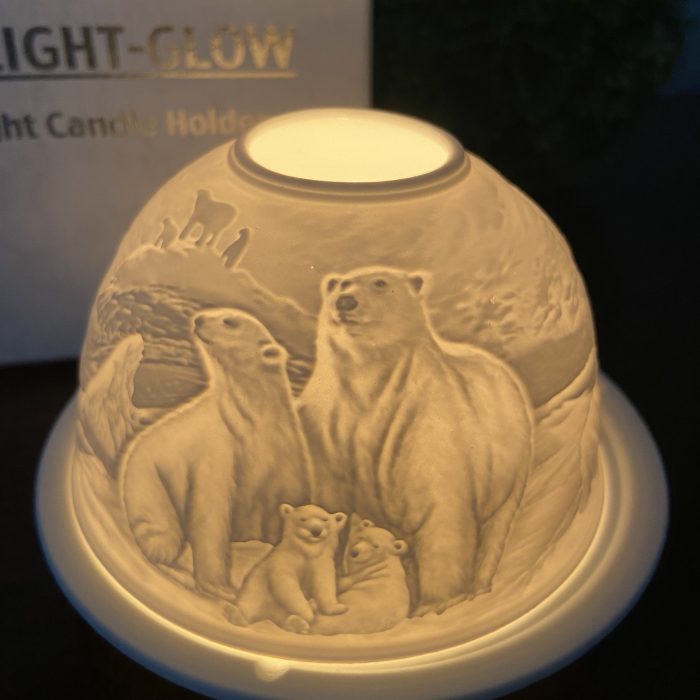 Polar Bear Tealight Holder