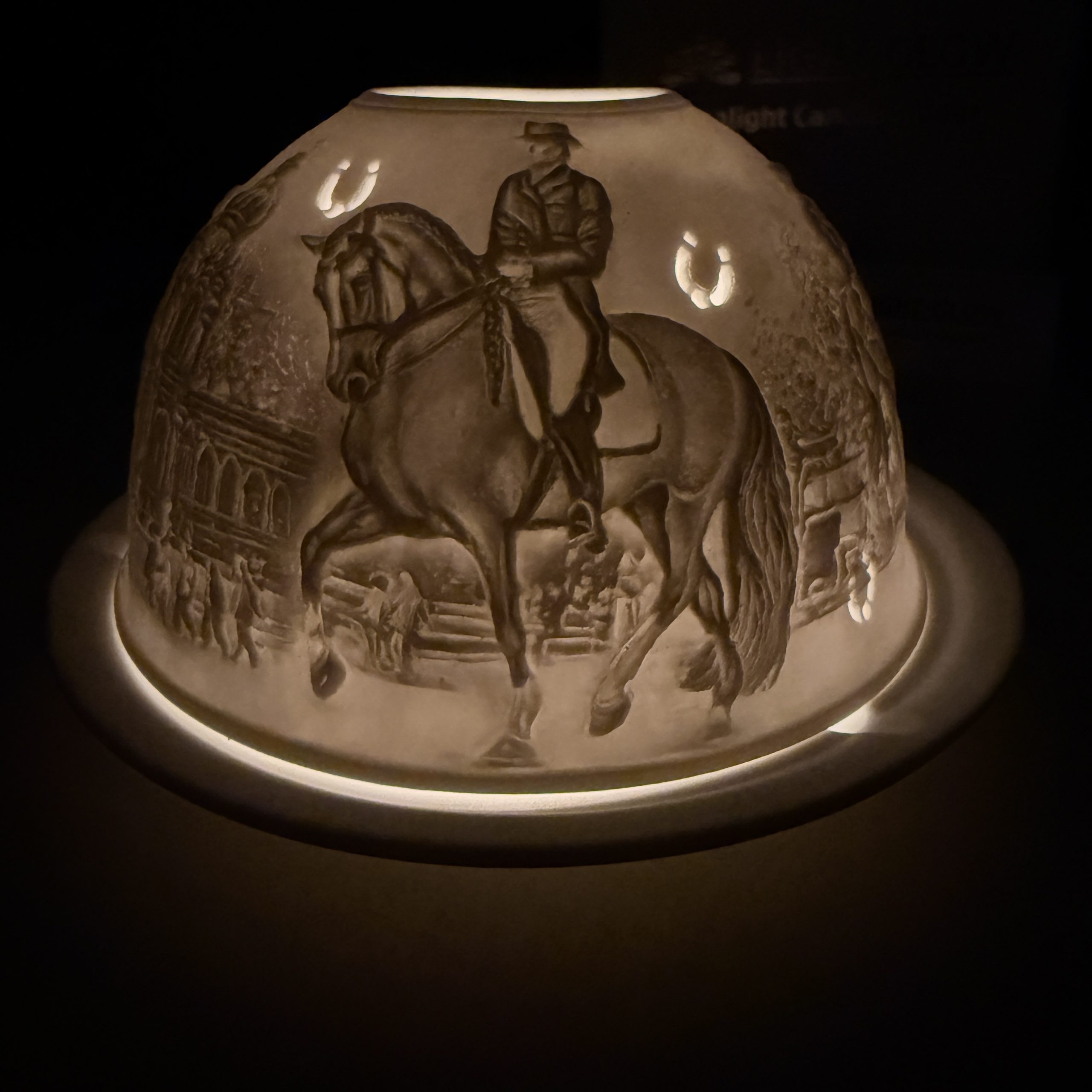 Equestrian Horse Tea Light Candle Holder