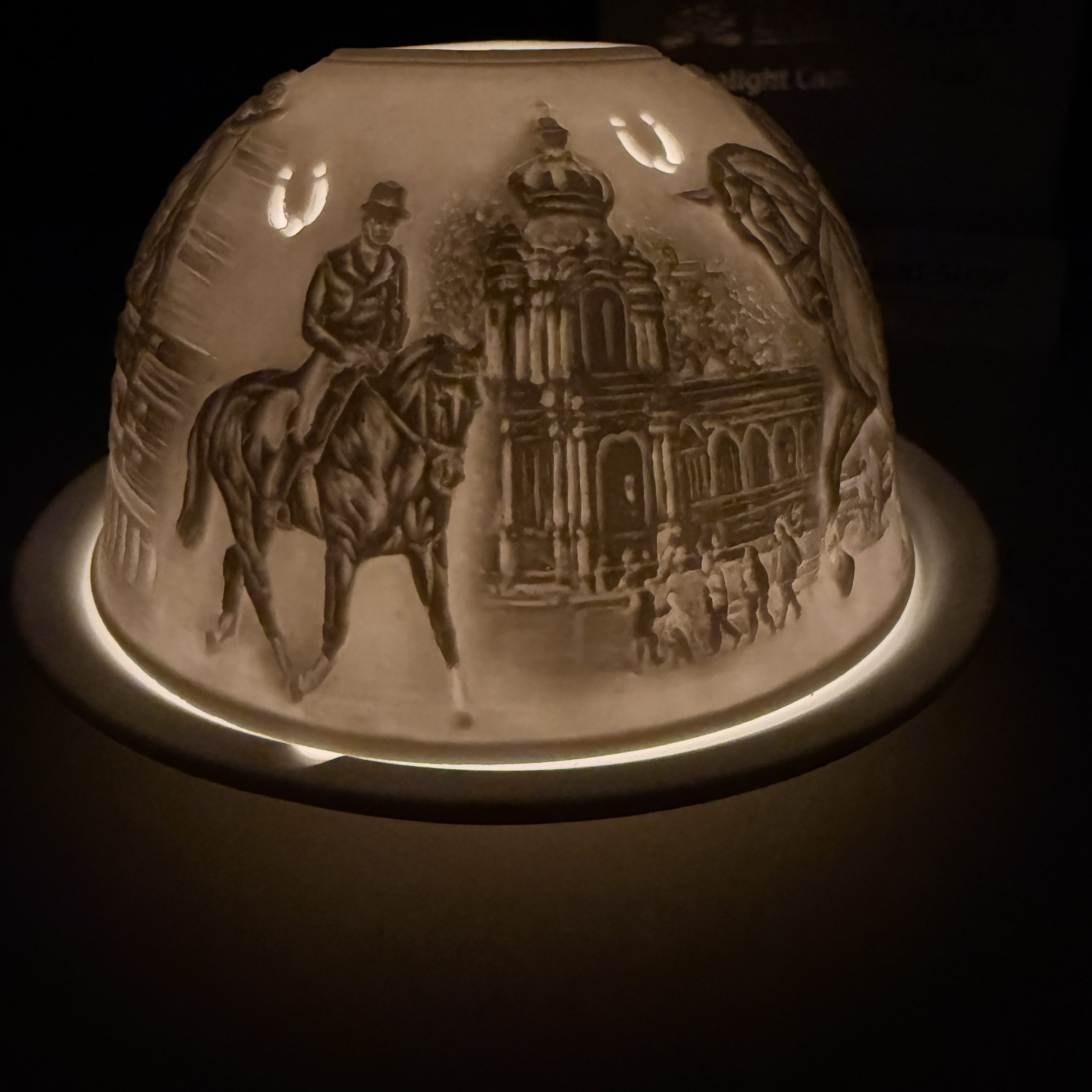 Equestrian Horse Tea Light Candle Holder - Image 3