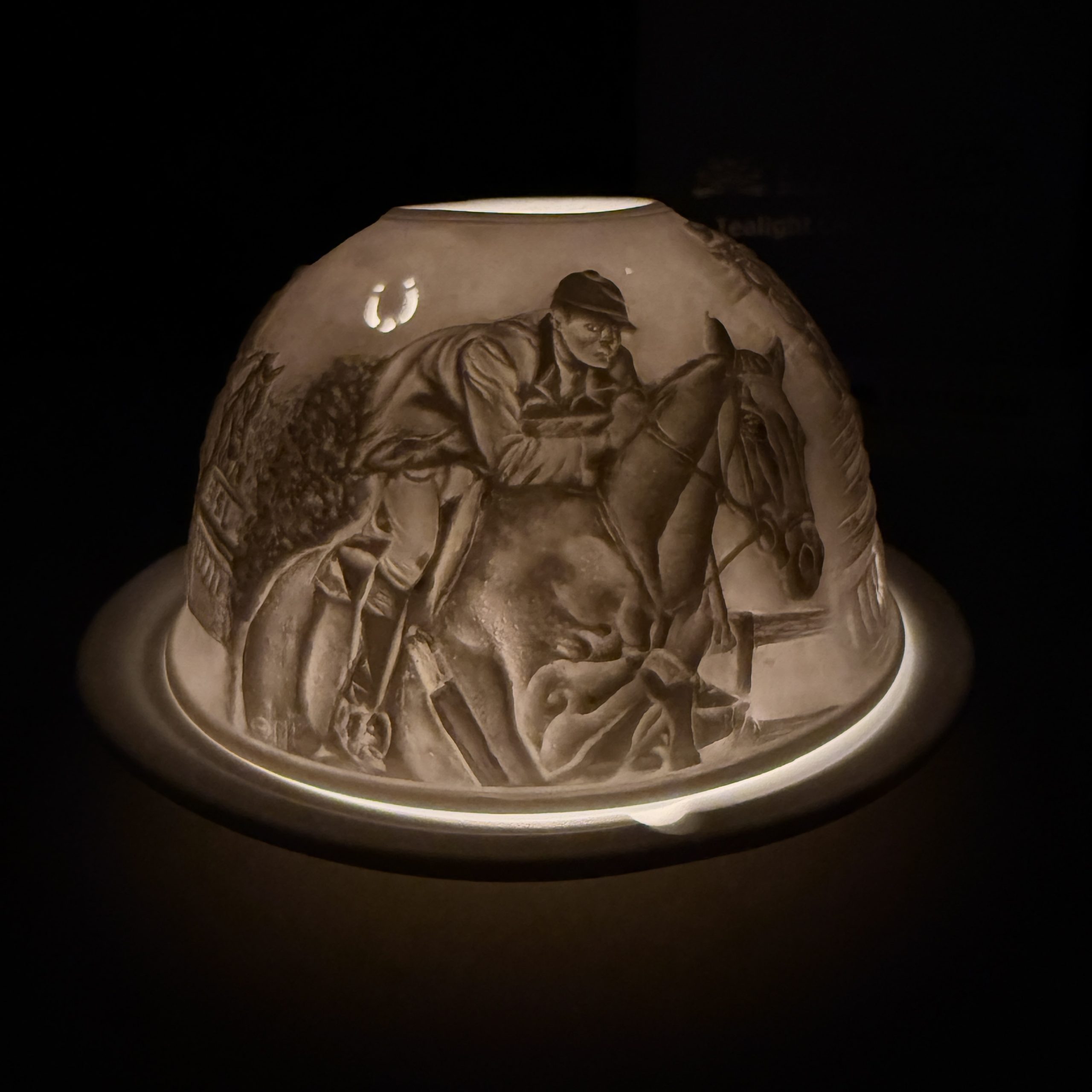 Equestrian Horse Tea Light Candle Holder - Image 2