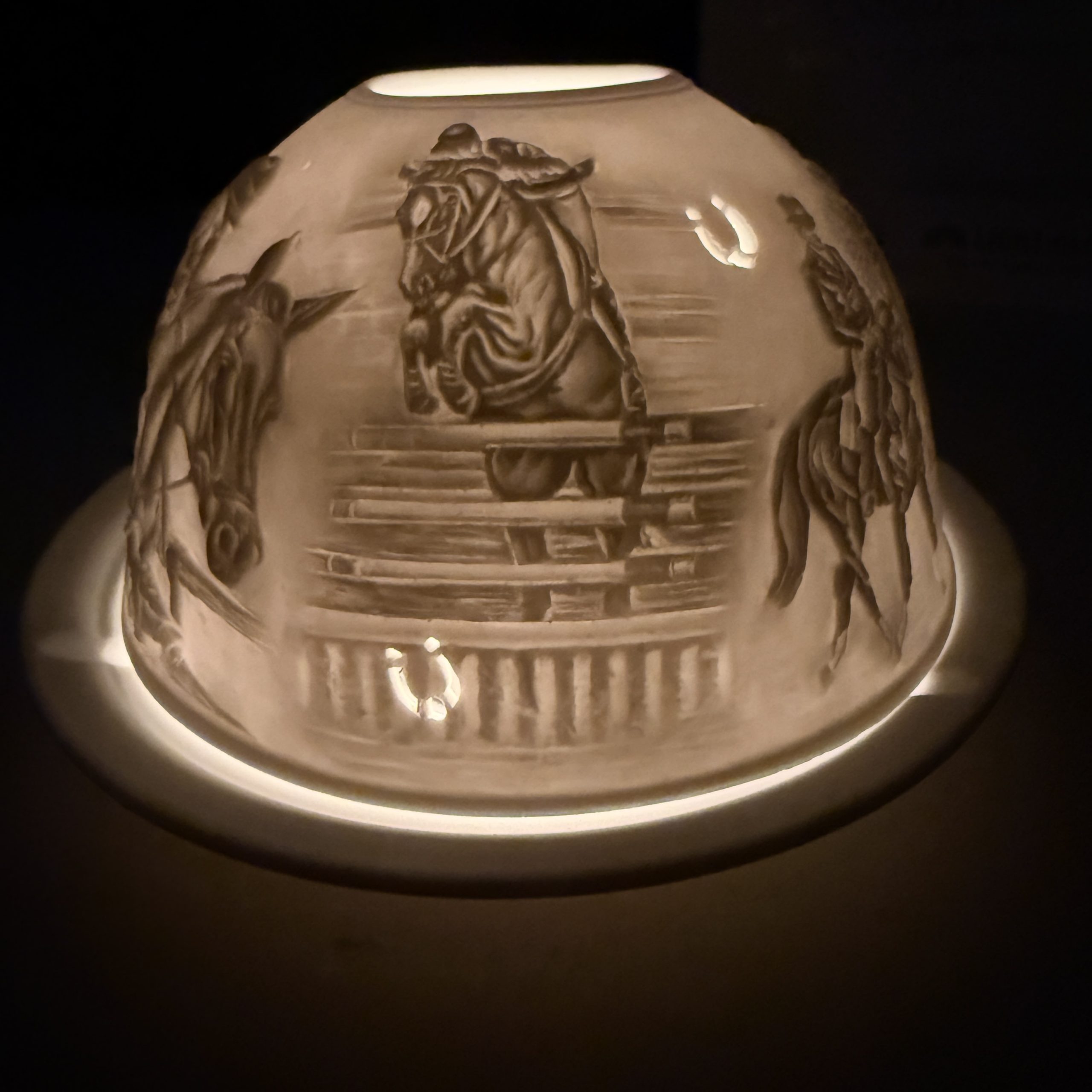 Equestrian Horse Tea Light Candle Holder - Image 7